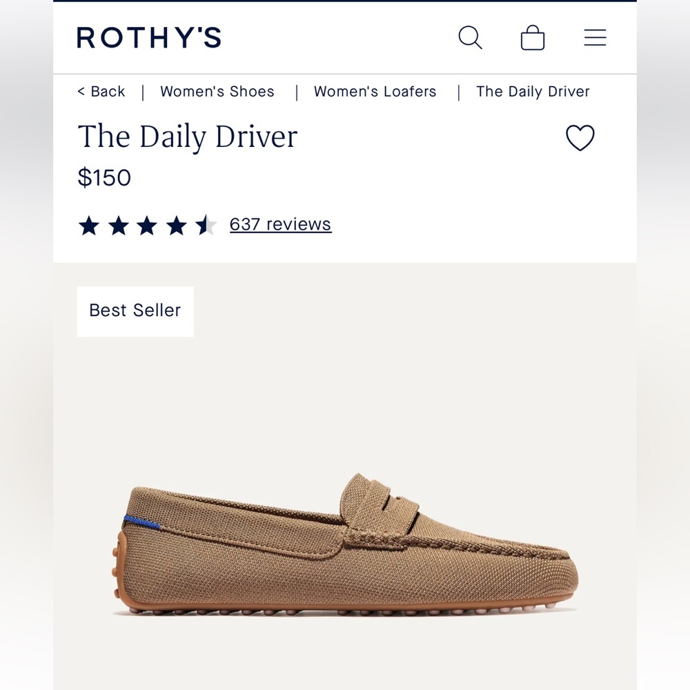Rothy’s Daily Driver in Portobello